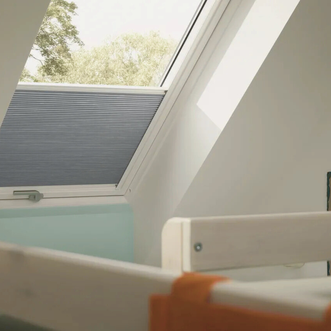 Plissee für Wintergärten und Dachfenster