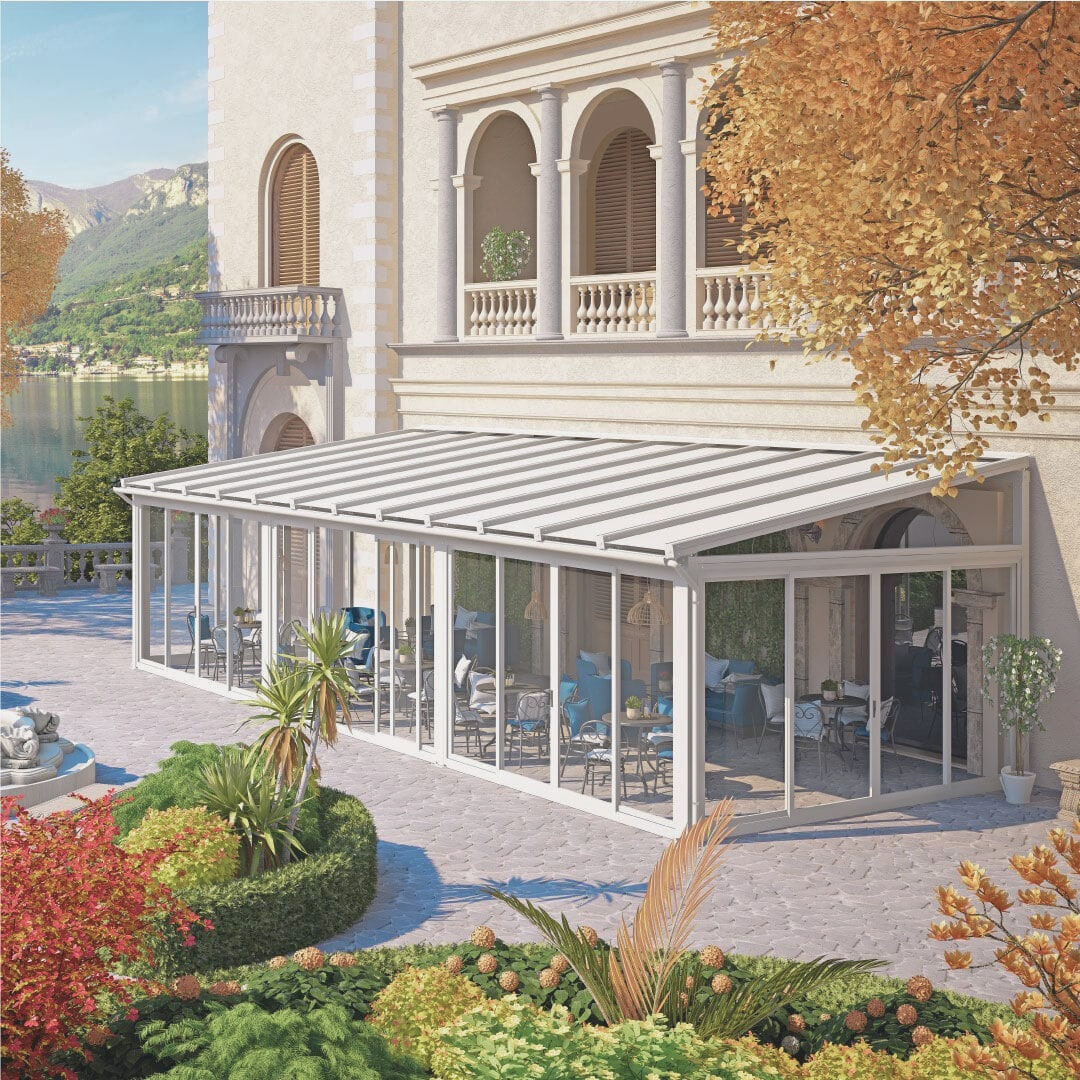 StoffGarten Aluminium Lean-to Veranda