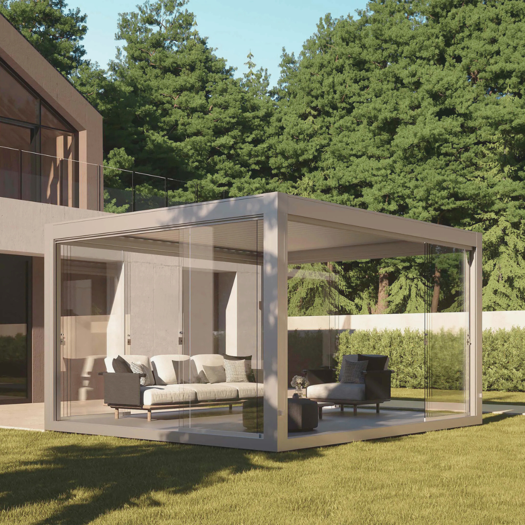 Eclissi – The bioclimatic pergola with adjustable blades to enjoy the outdoors, in every season