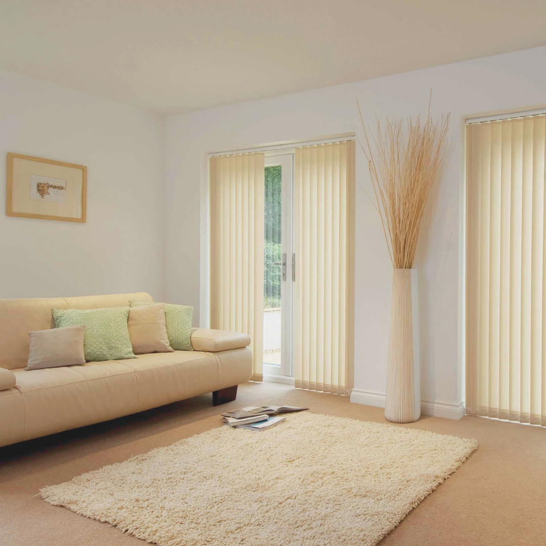 Adjustable vertical blinds