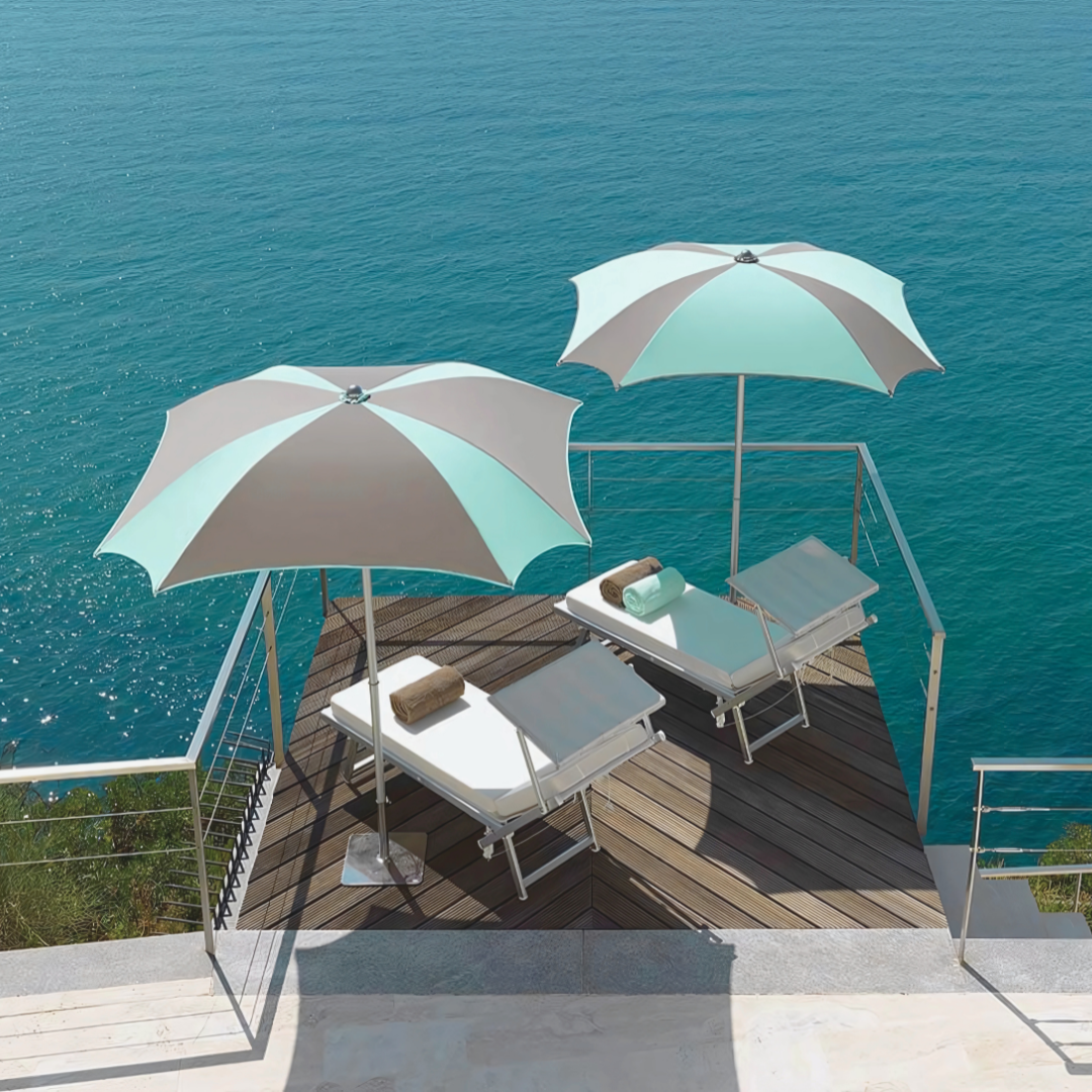 Zefiro quadrangular umbrella
