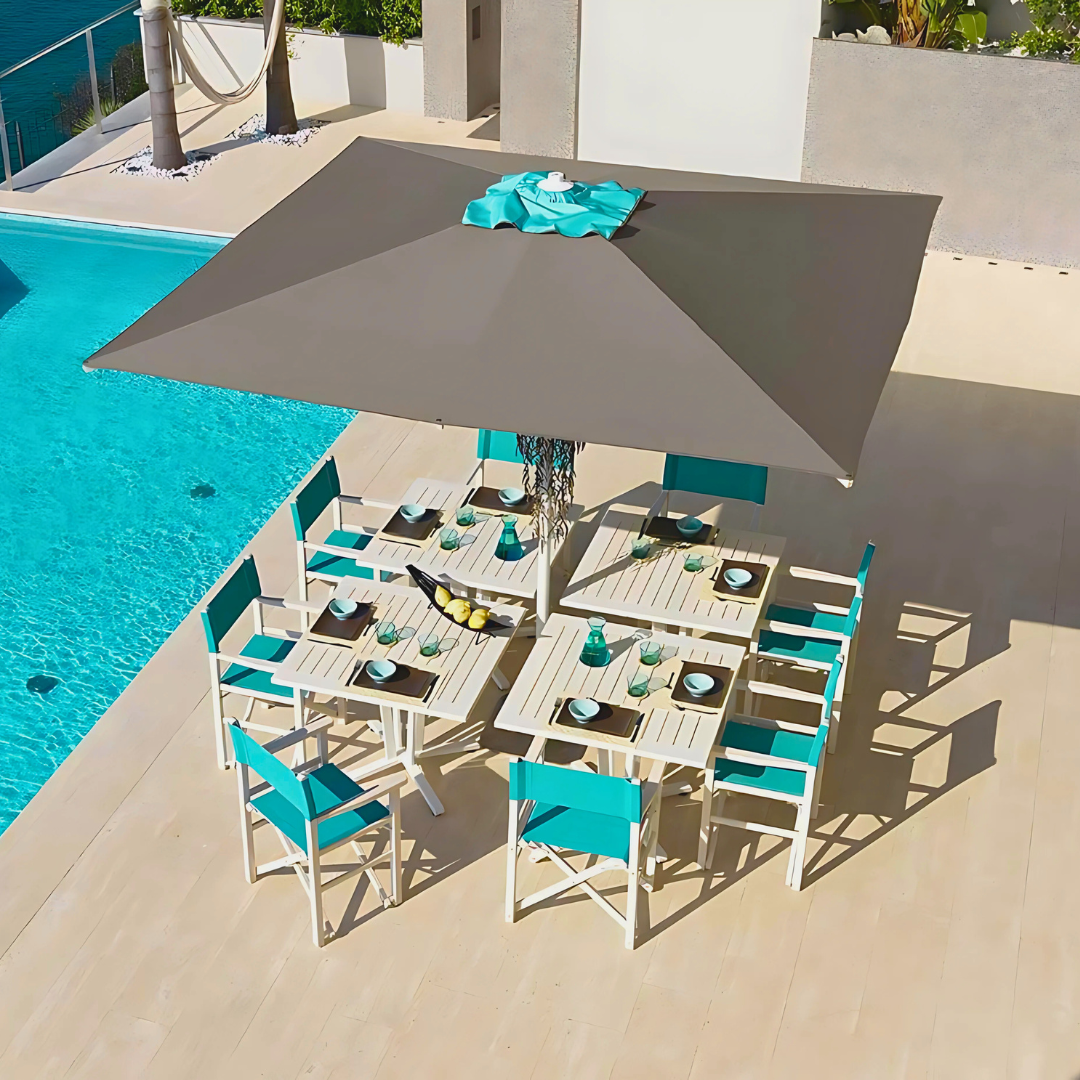 Elio central pole umbrella