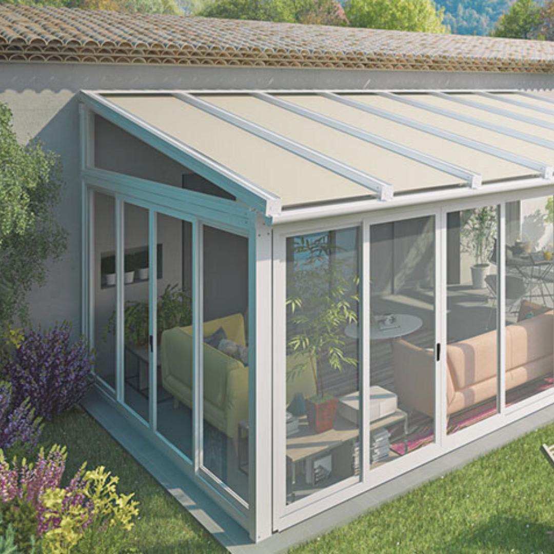 StoffGarten Aluminium Lean-to Veranda