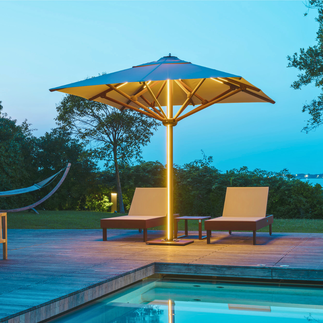 Ganimede Evo motorized umbrella