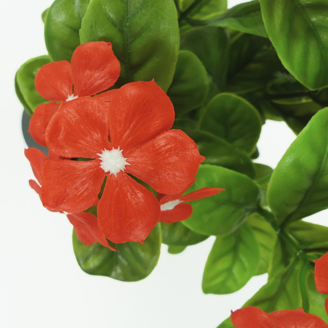 Red Glass Flower