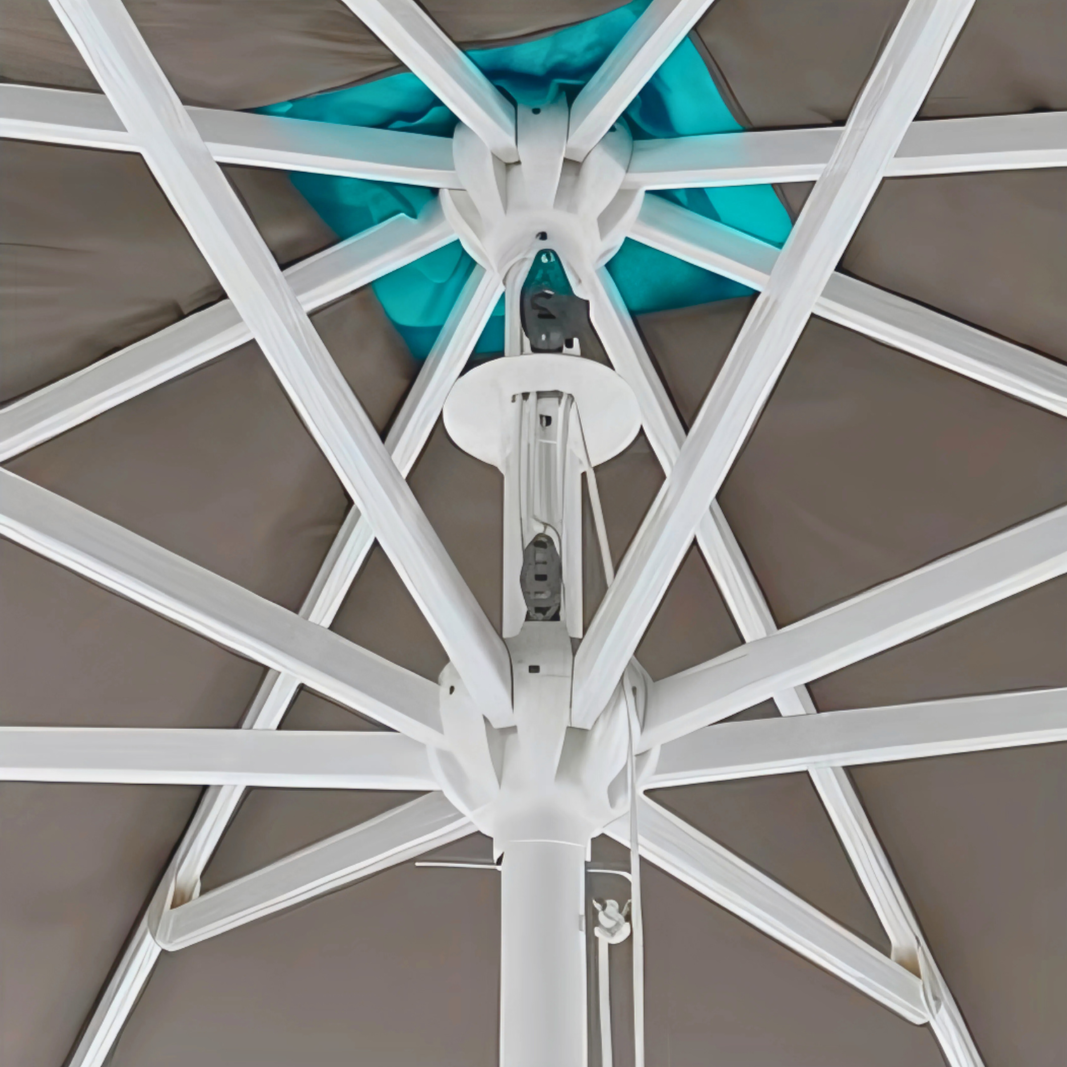 Elio central pole umbrella