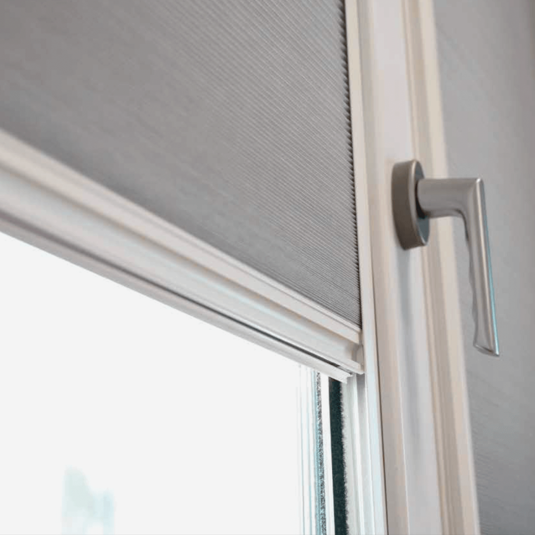 Black-out pleated curtain