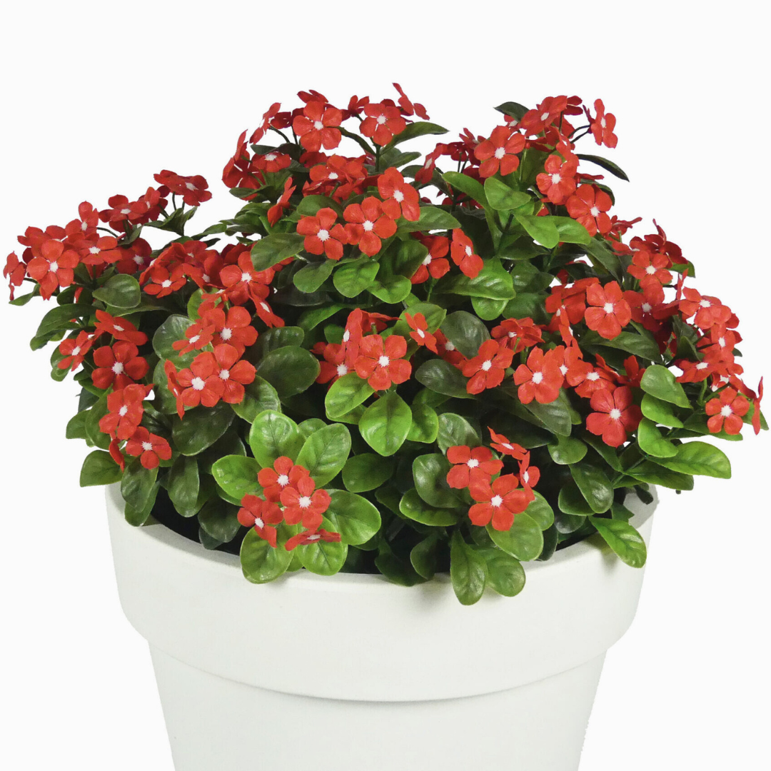 Red Glass Flower
