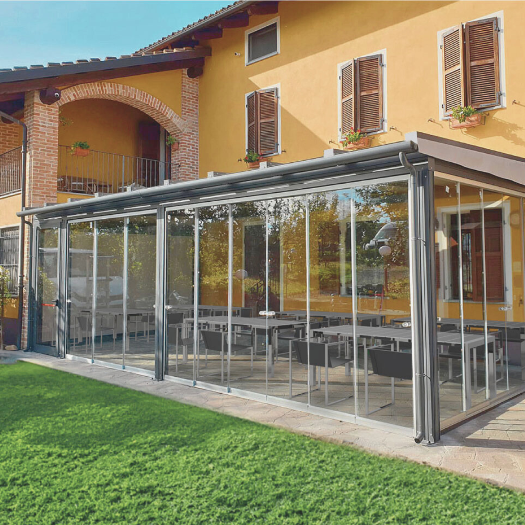 StoffGarten Aluminium Lean-to Veranda