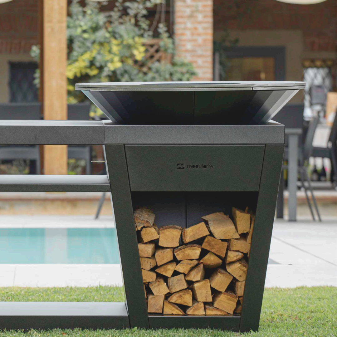 Tiberio modular barbecue
