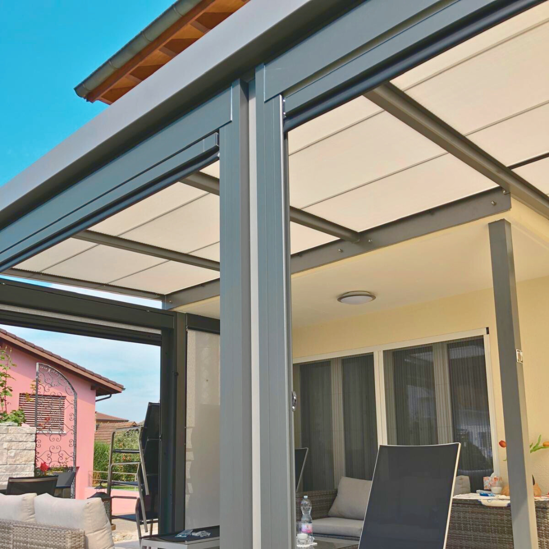 Wintergarten and Velux pleated blind