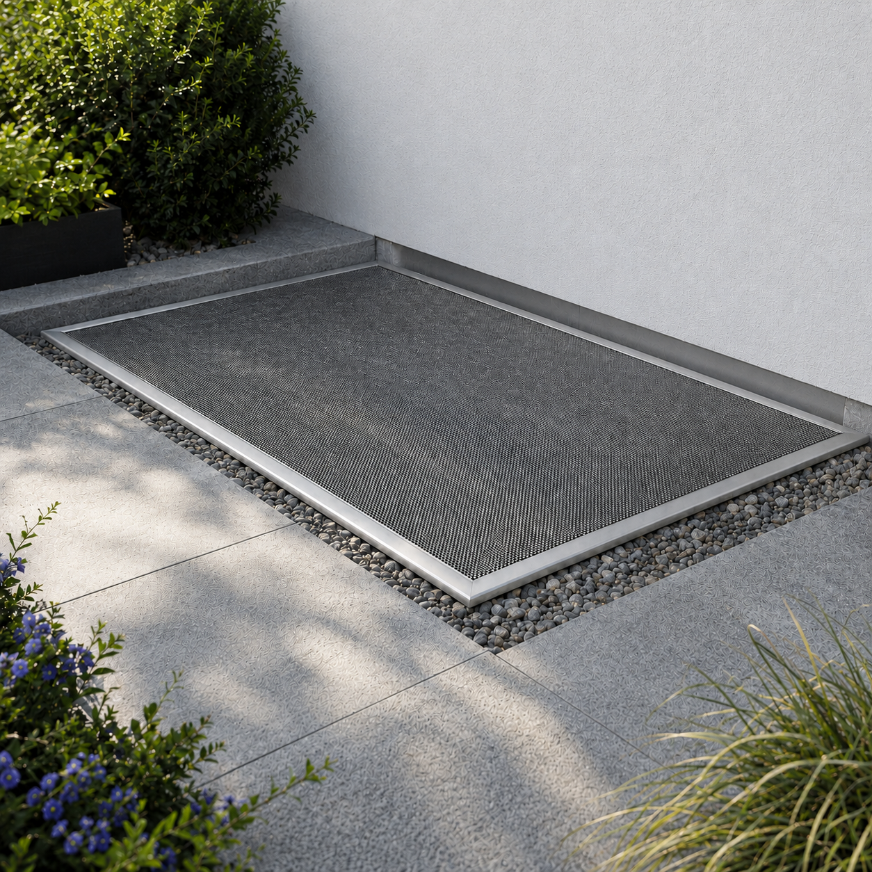 Leaf guard for light wells