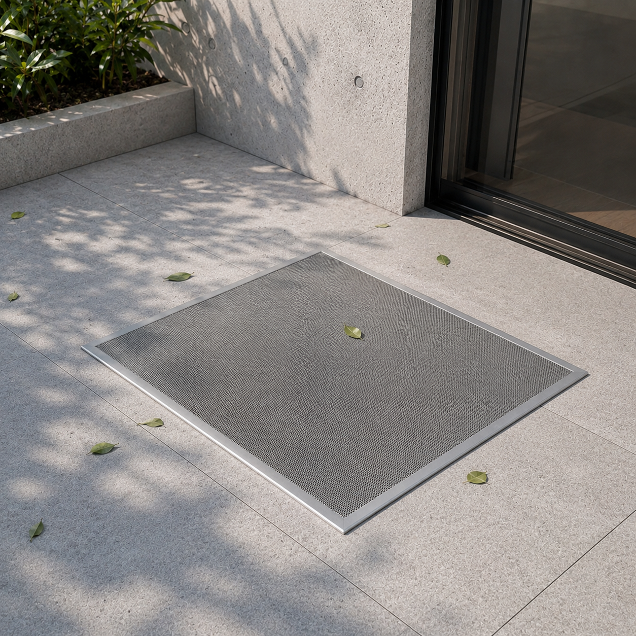 Leaf guard for light wells