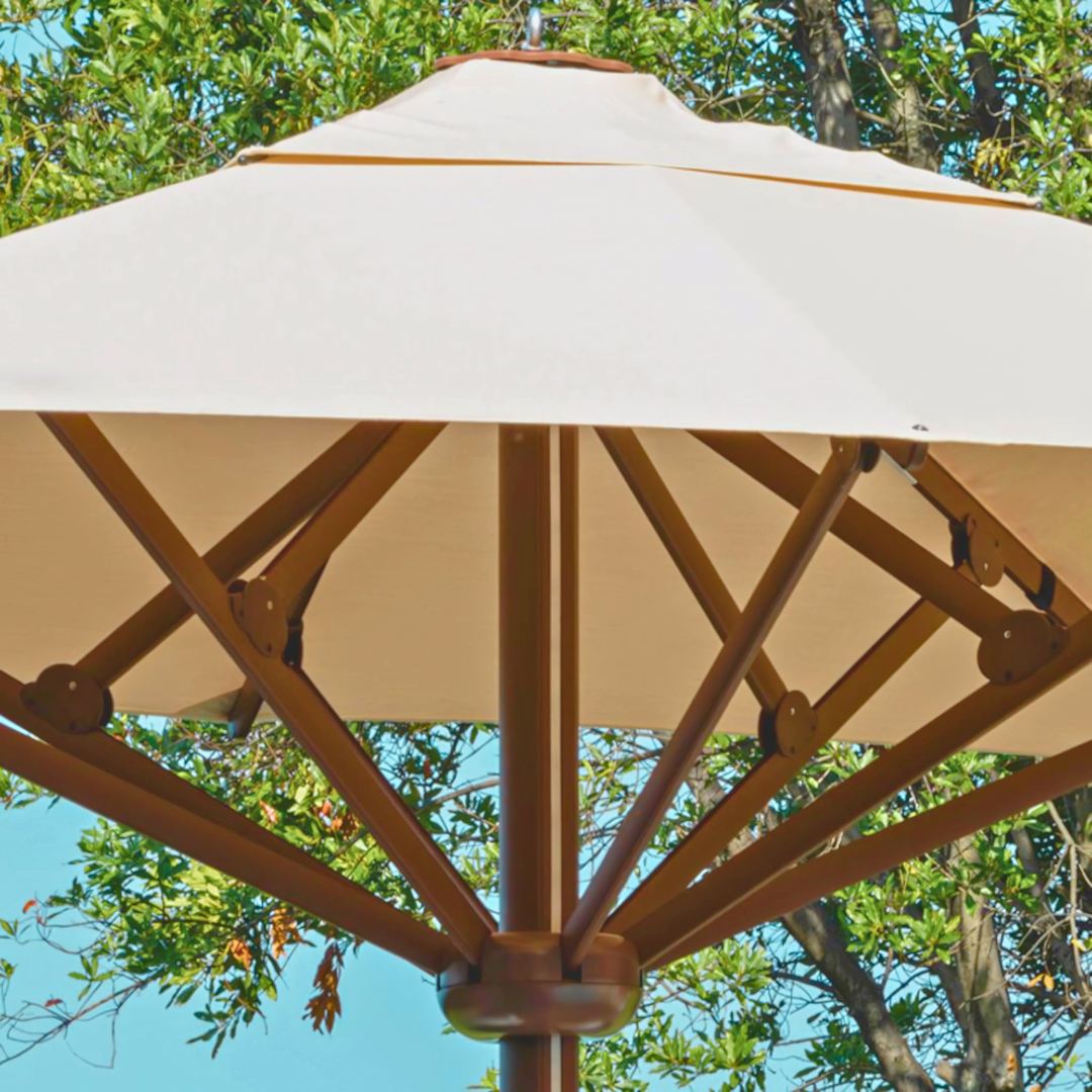 Ganimede Evo motorized umbrella
