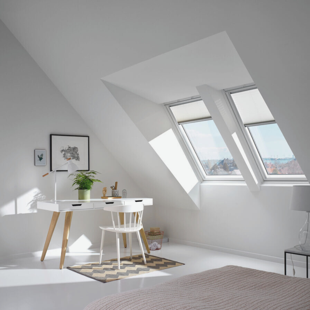 Plissee für Wintergärten und Dachfenster