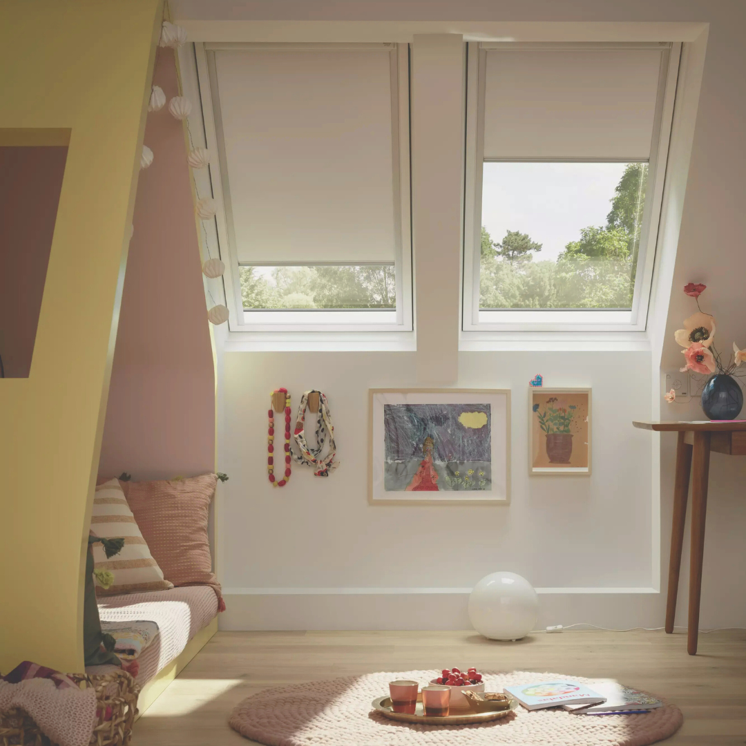 Plissee für Wintergärten und Dachfenster