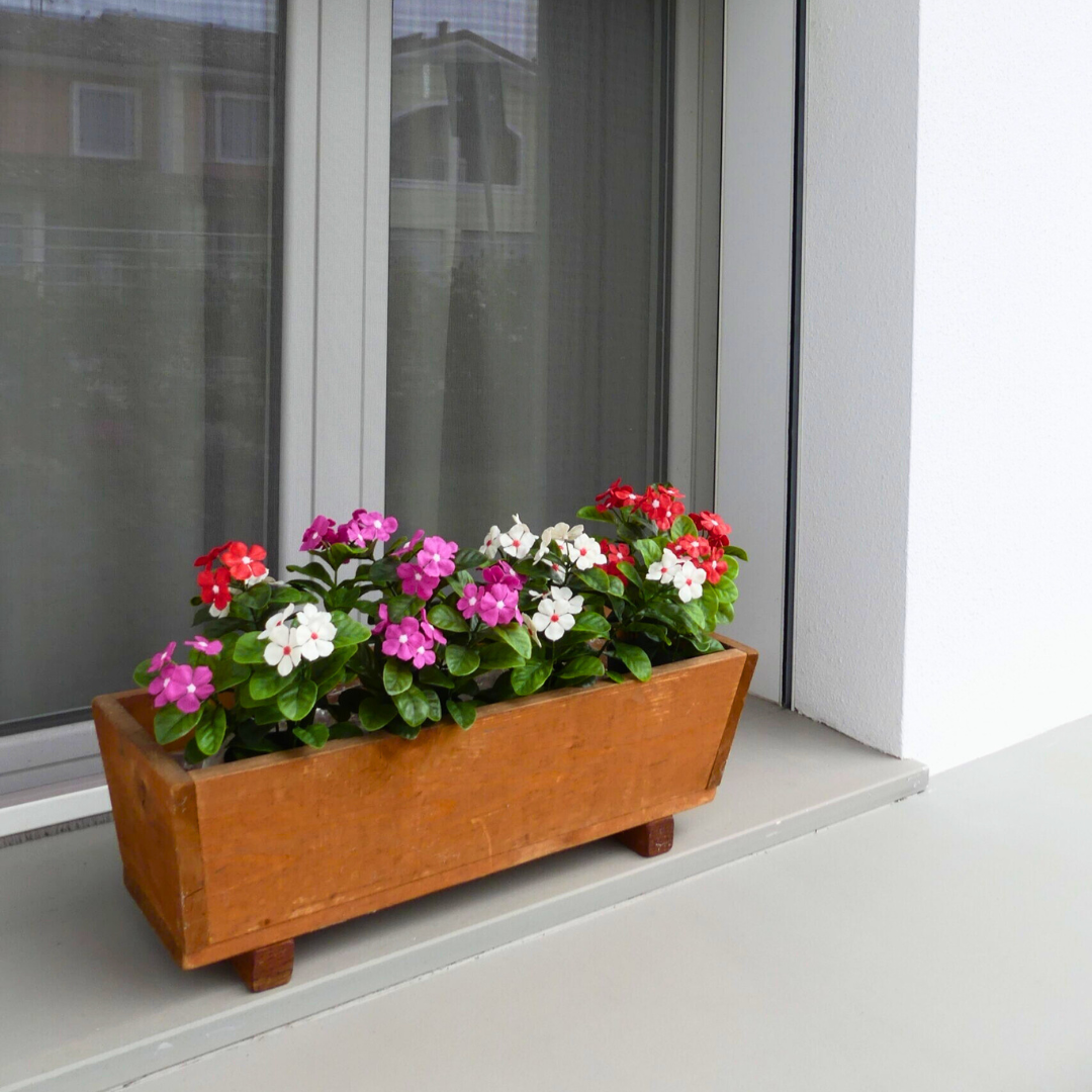 Glasblume Gemischte Farben