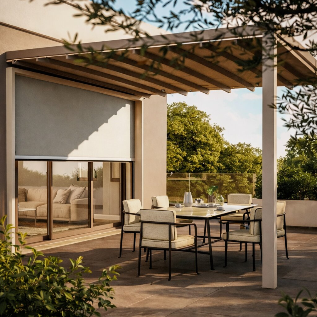 Tenda Zip Ermetik con tessuto Microforato - Vento, pioggia e massima privacy