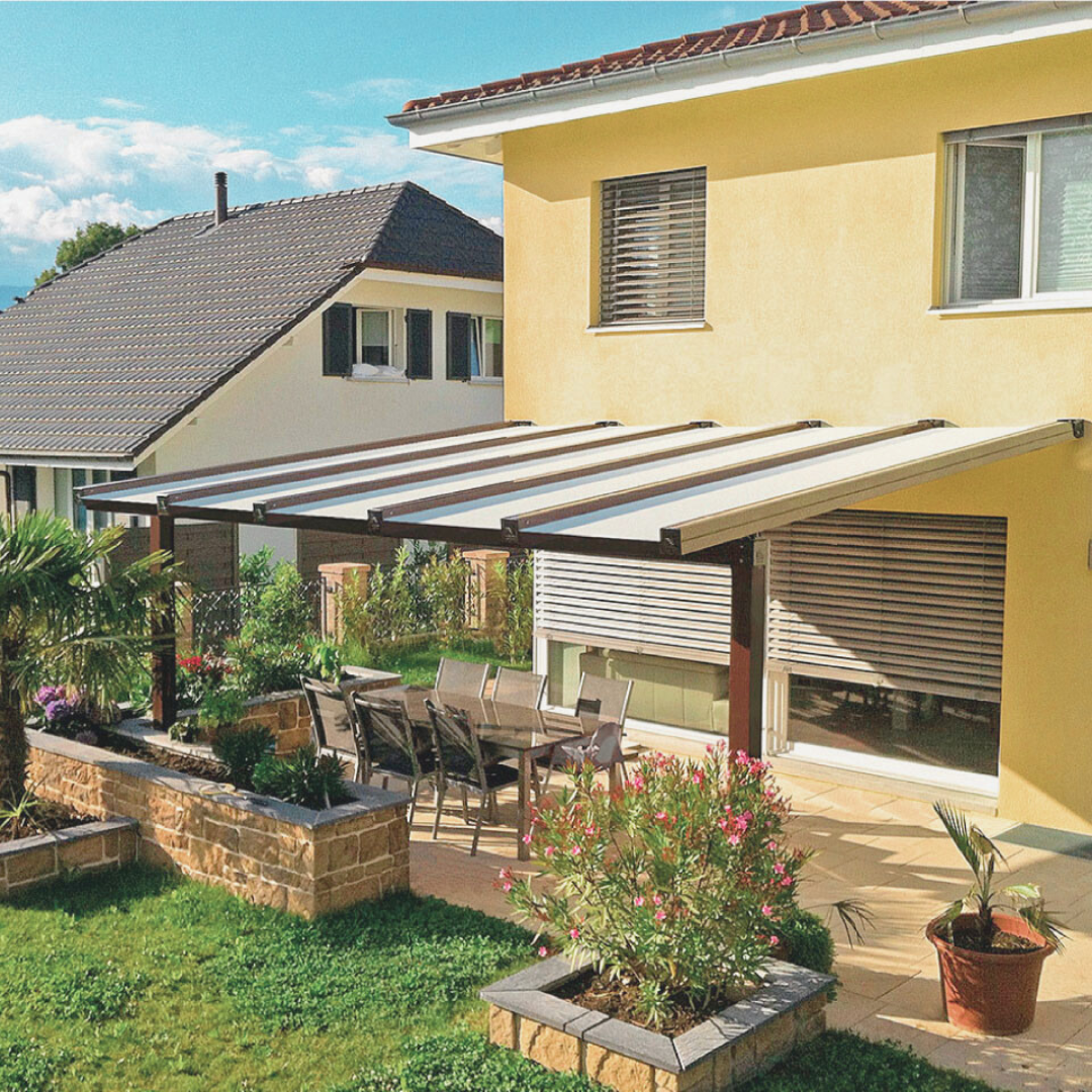StoffGarten Aluminium Lean-to Veranda