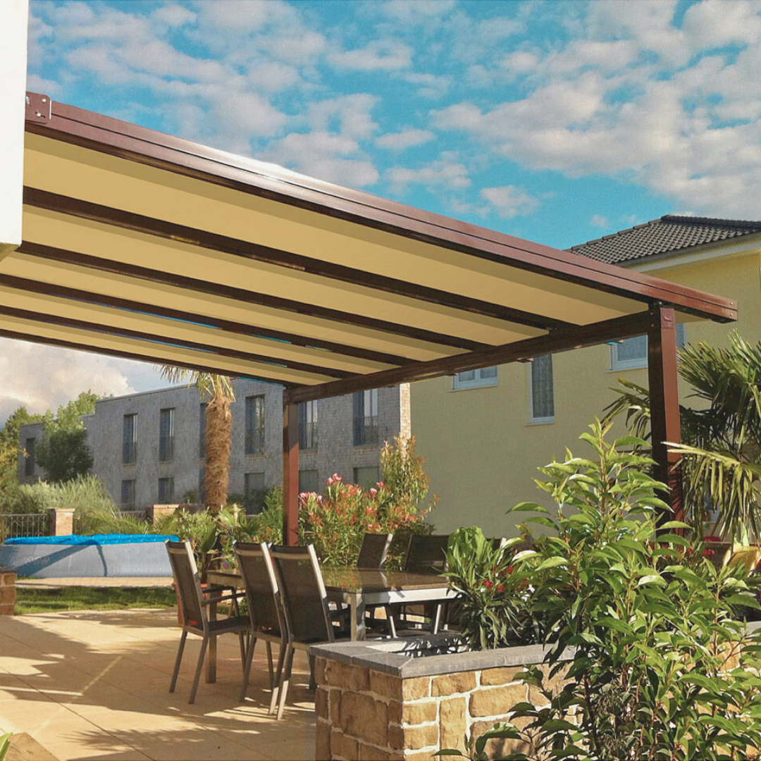 StoffGarten Aluminium Lean-to Veranda