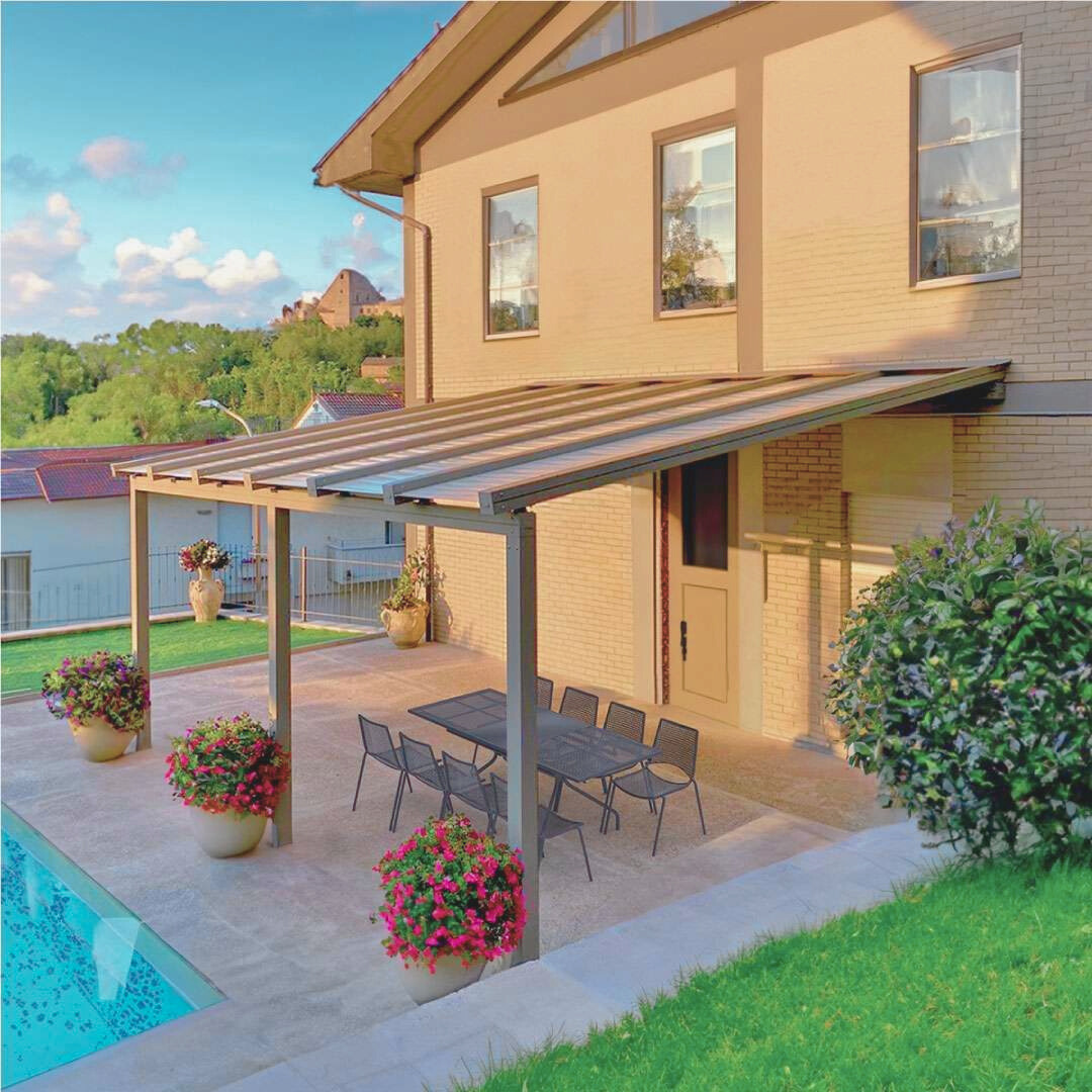 StoffGarten Aluminium Lean-to Veranda